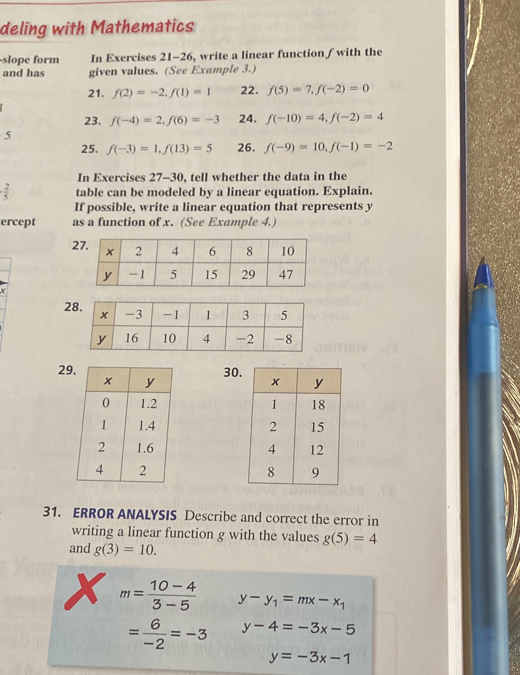 22,24,26,27,28,29,30,31 deling with Mathematics