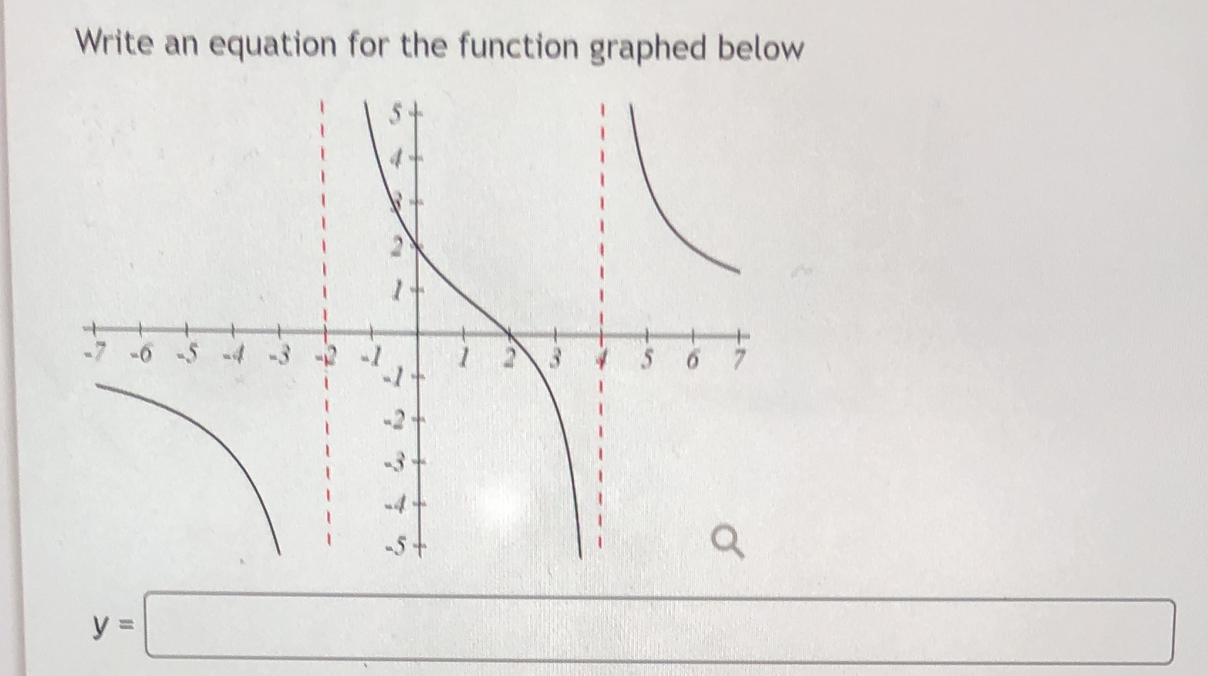 Could I get some help solving this? Thanks Write