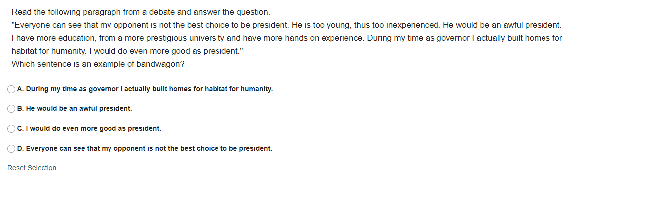 Read the following two arguments about school