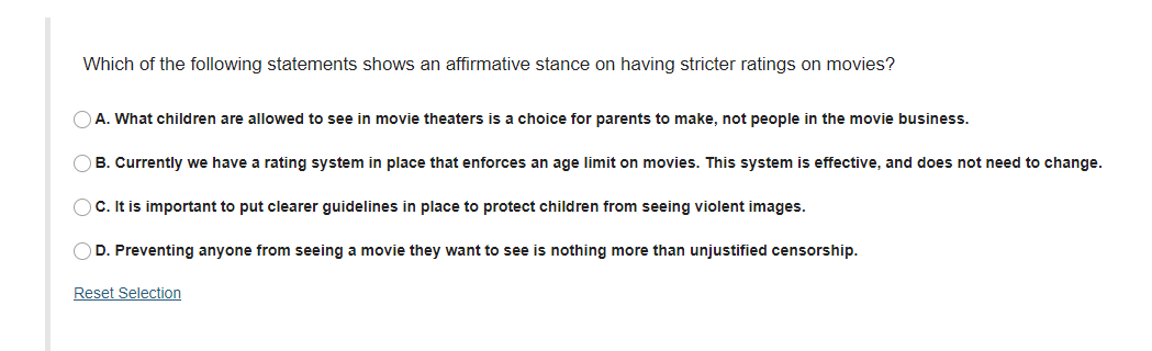 Read the following two arguments about school