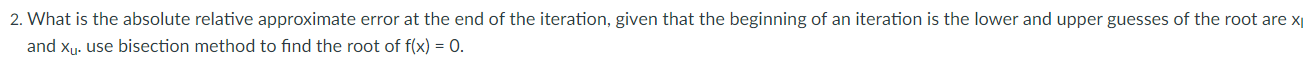 2. What is the absolute relative approximate