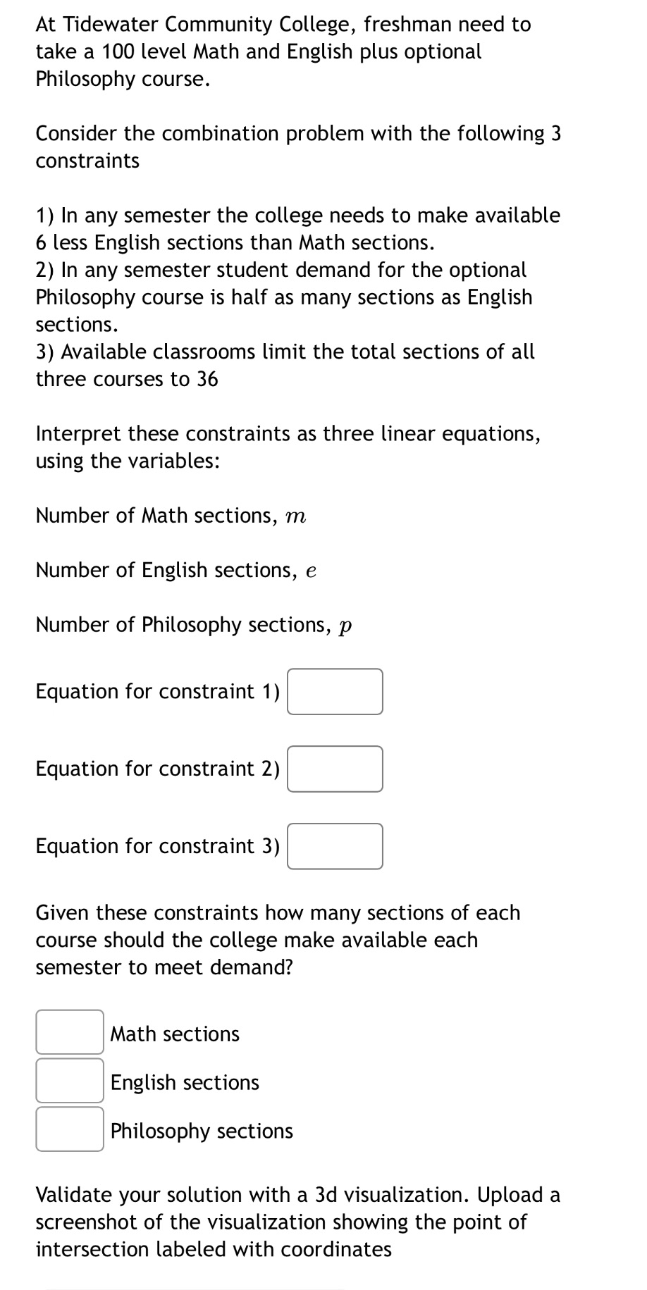 At Tidewater Community College, freshman need to