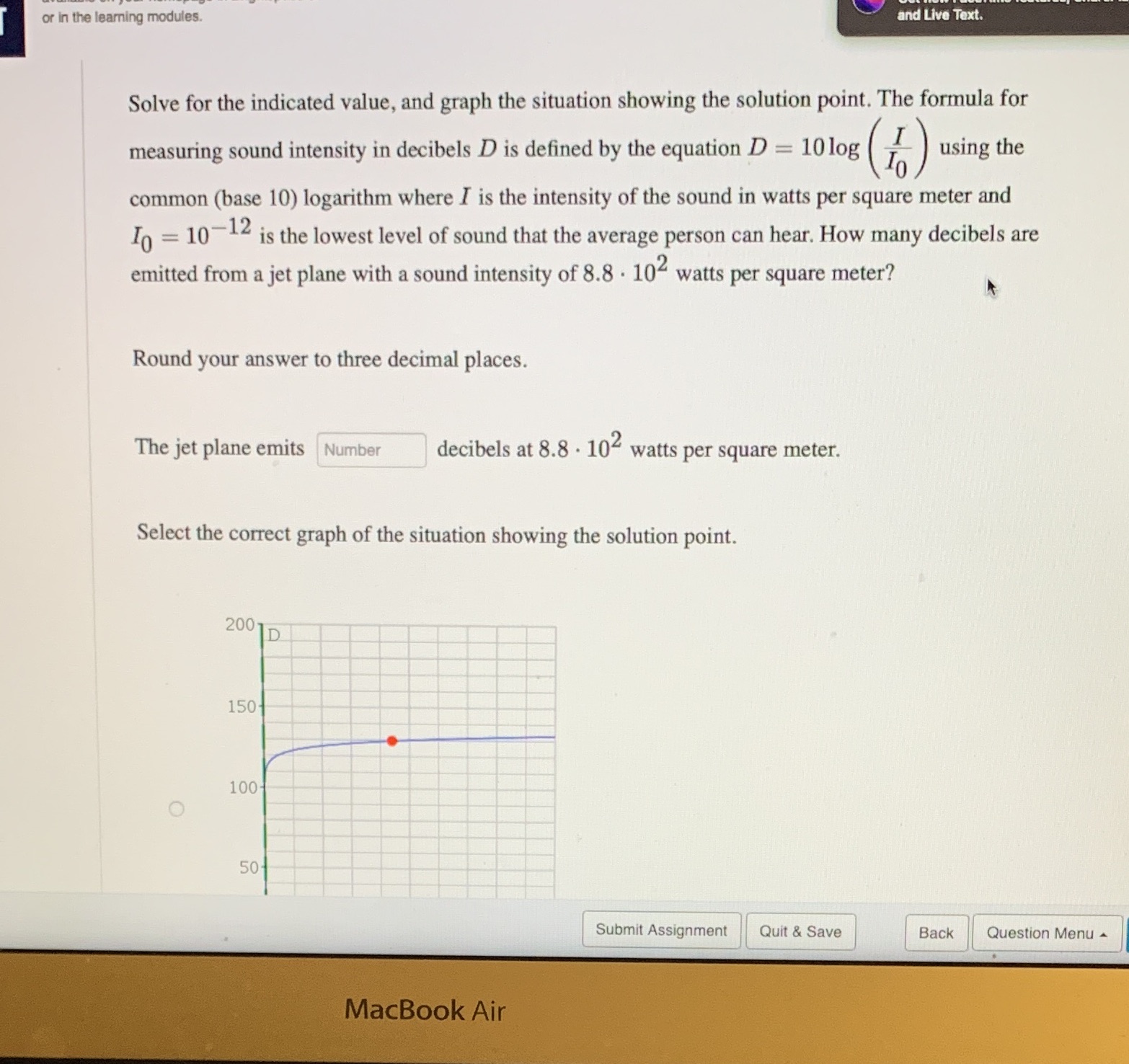 or in the learning modules. and Live Text. Solve