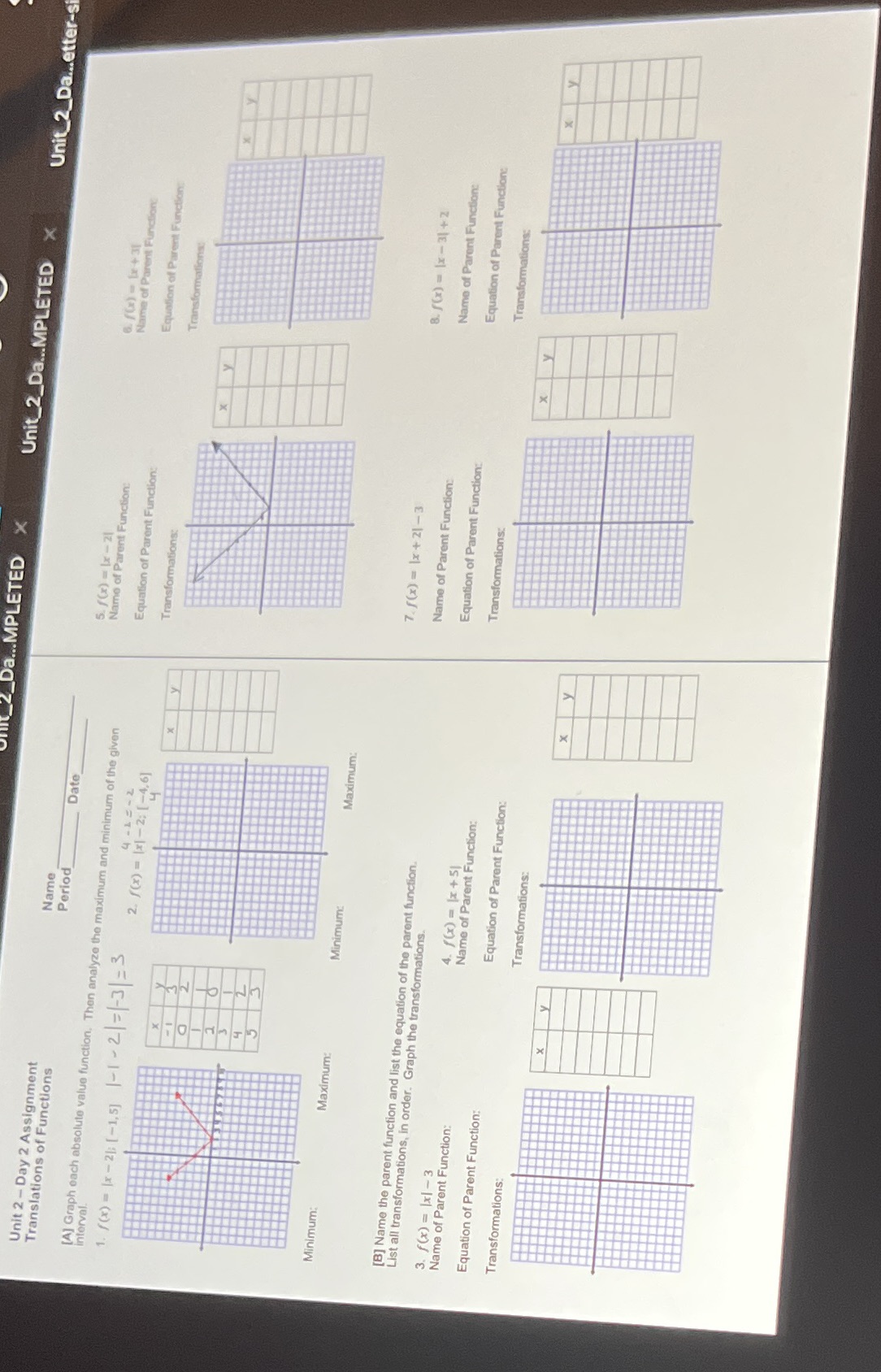 i need help with day 2 we just started learning