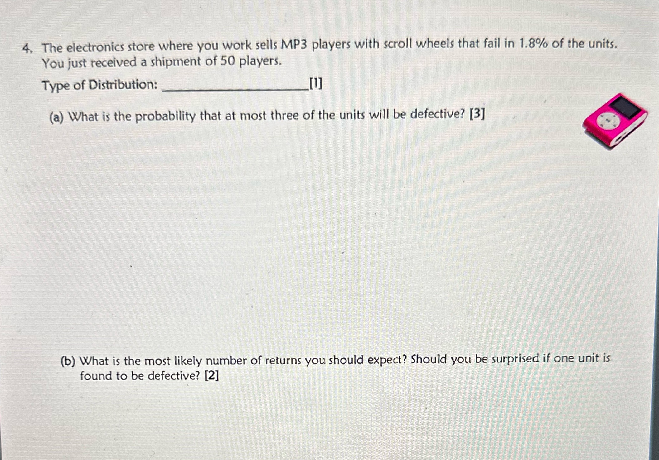 Unit 4 4. The electronics store where you work