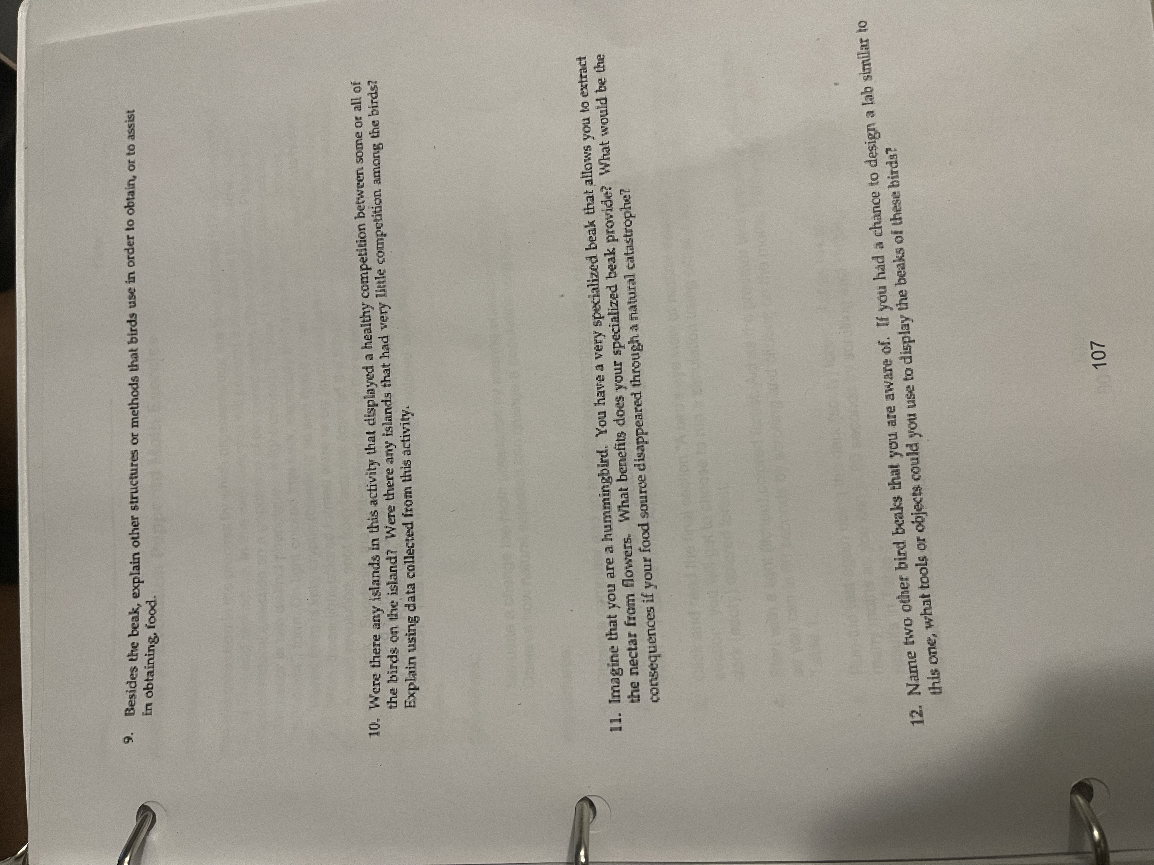 2. Once you have completed your hypotheses,