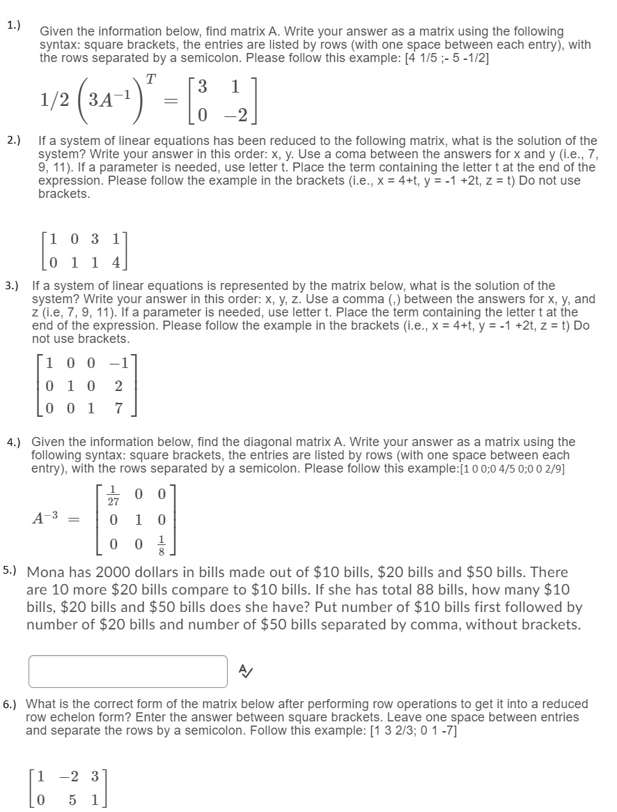 Hi Tutor! I would like to seek advice for these