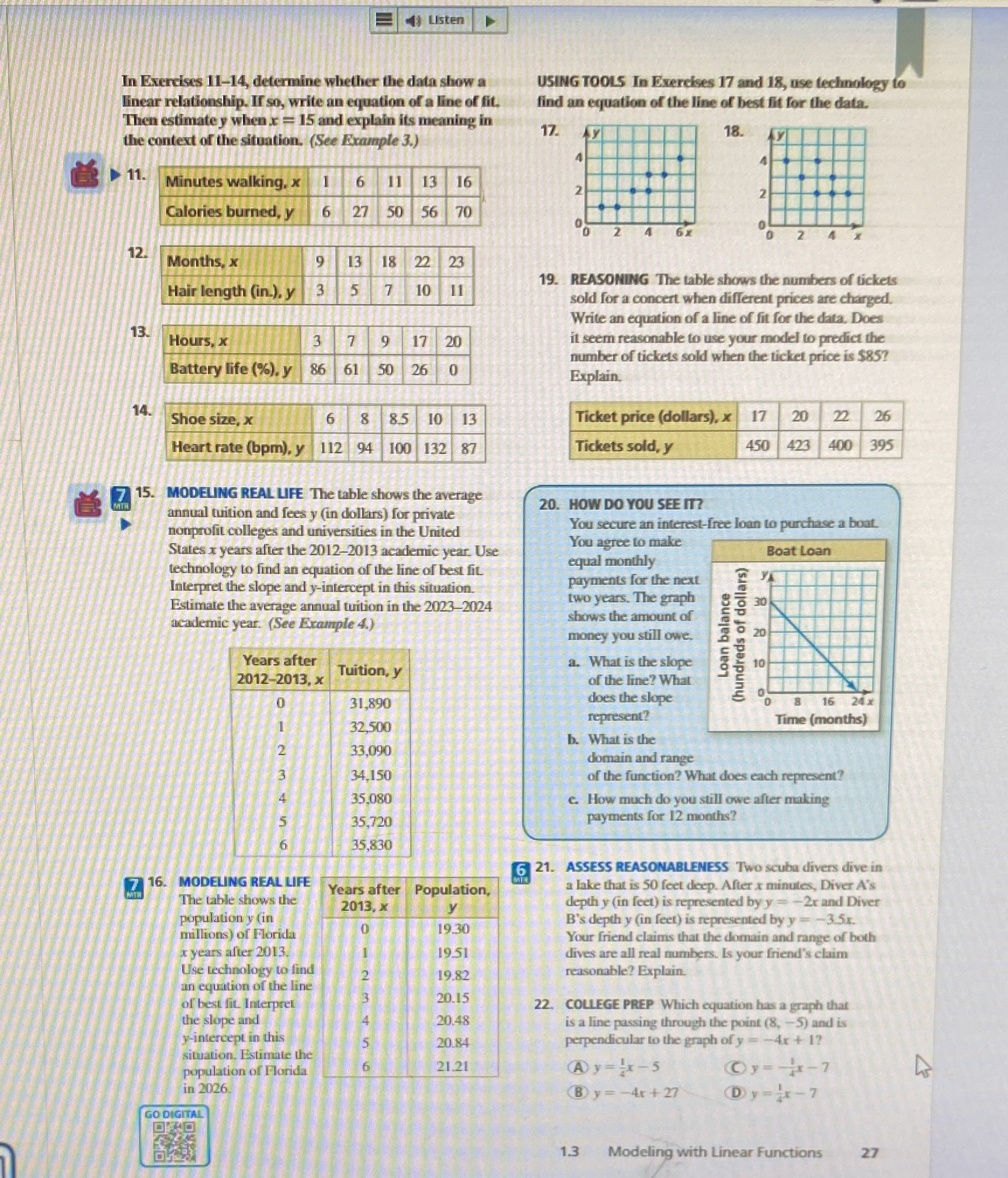 Answer the even number questions only 12-22 and