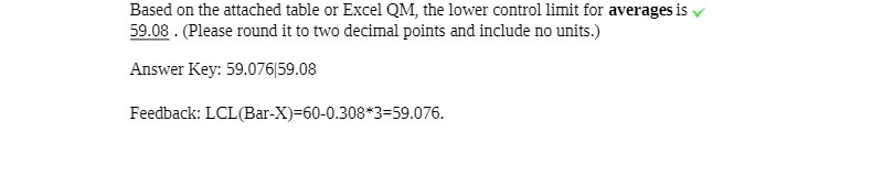 Based on the attached table 01' Excel QM,