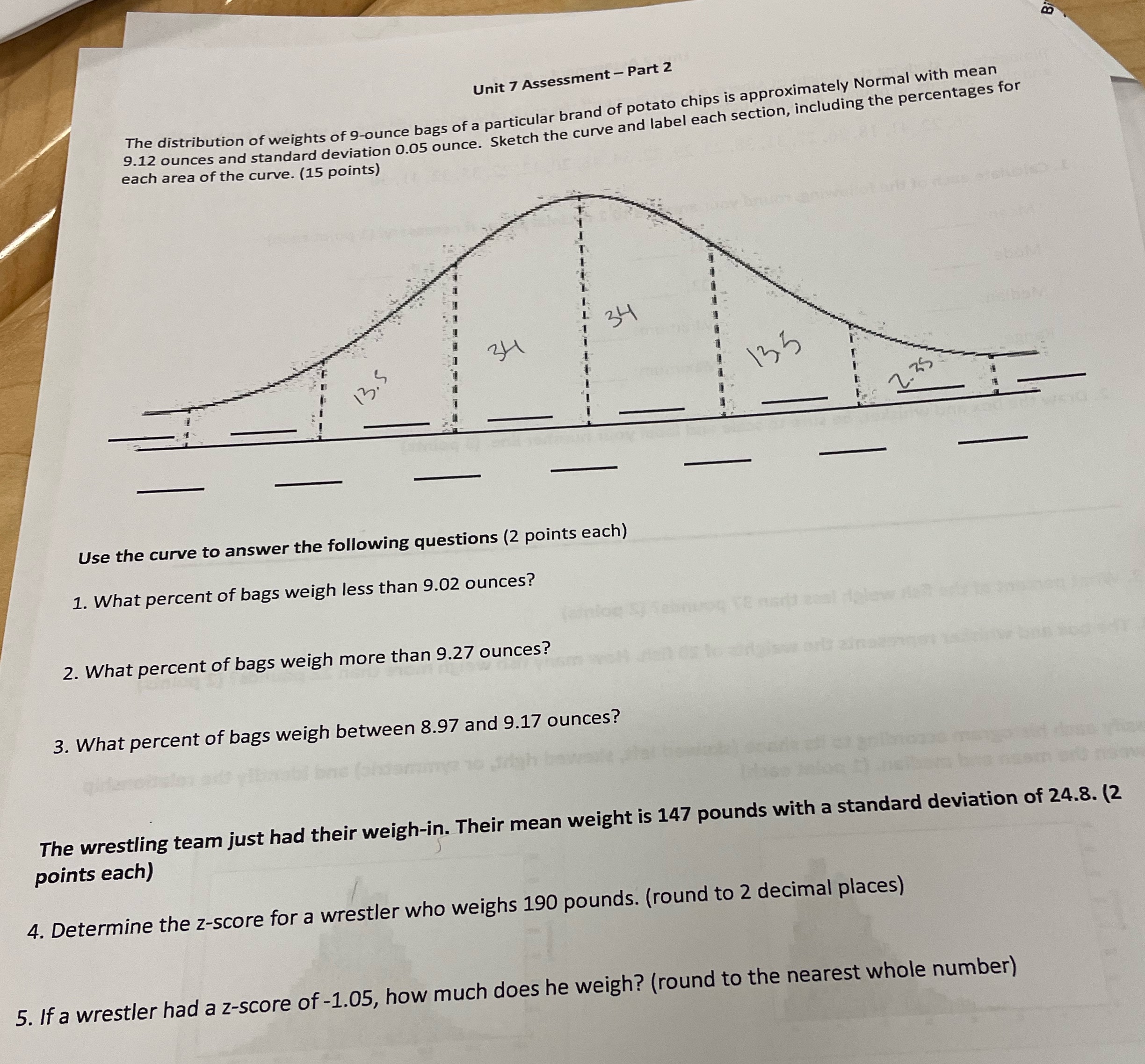 How to solve all this Unit 7 Assessment - Part 2