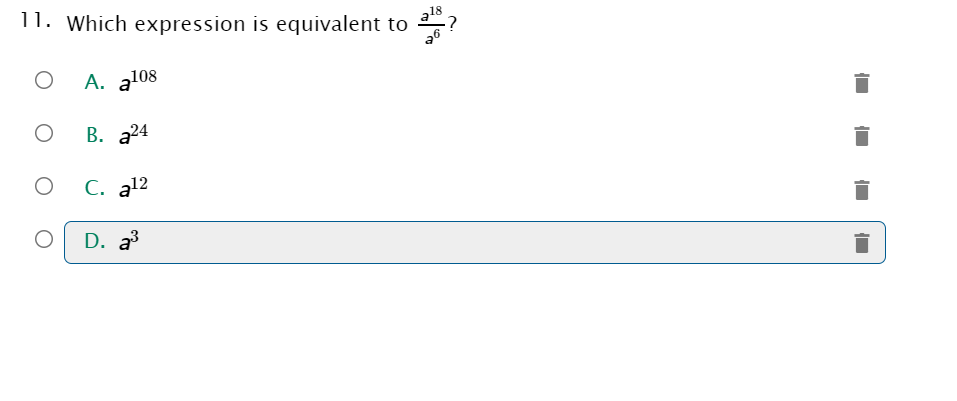 10. For a polynomial function f(x), f(-8) = 12,