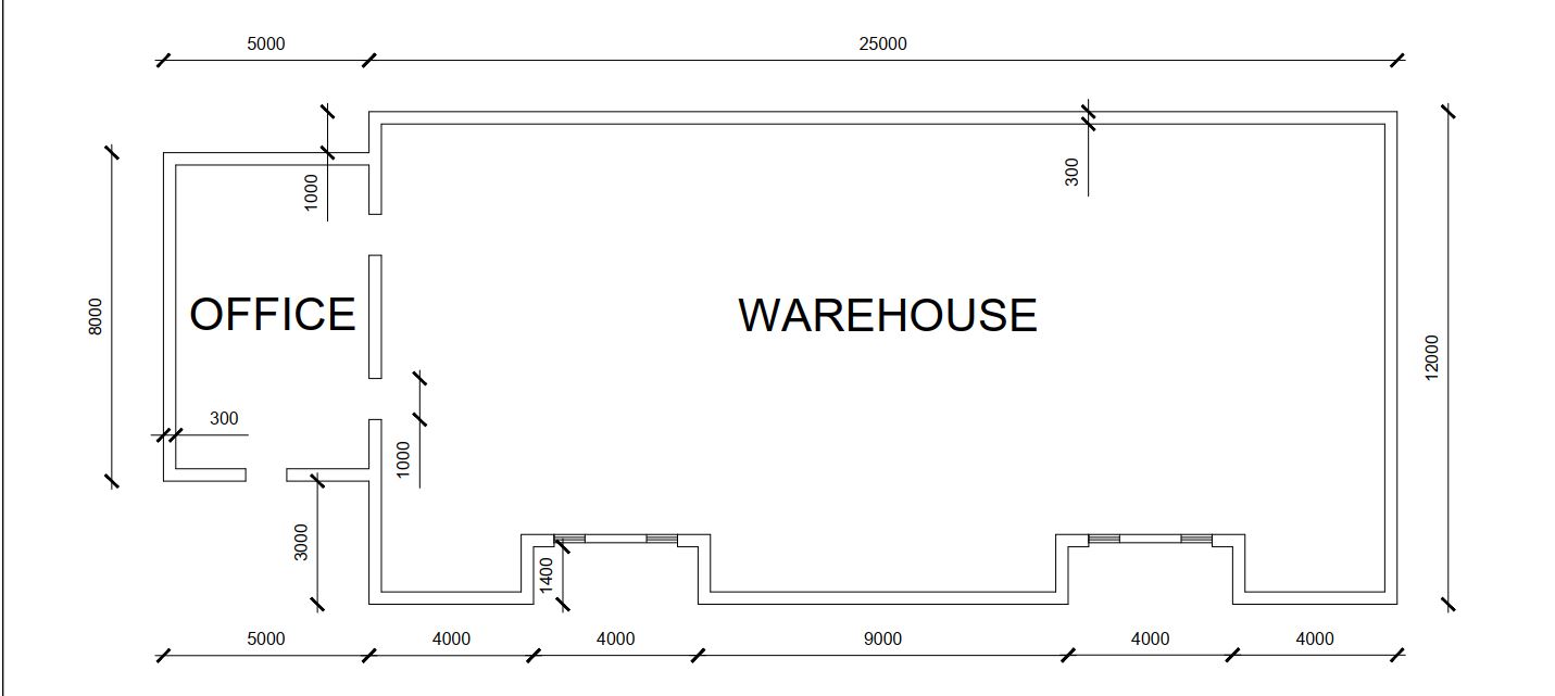 Each floorplan (exercise/task): 1. Write the
