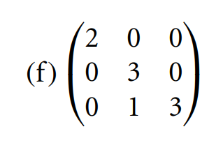 H OON WOO12. Compute the exponentials of the