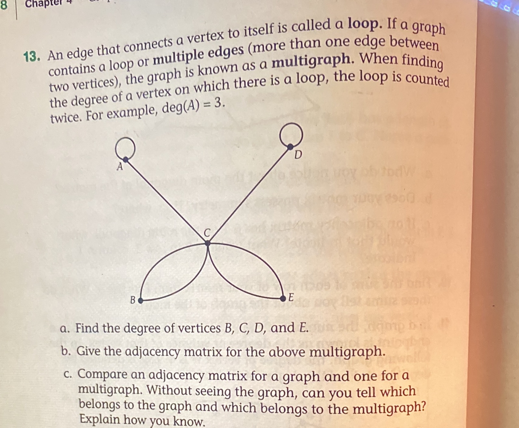8 Chapter 13. An edge that connects a vertex to