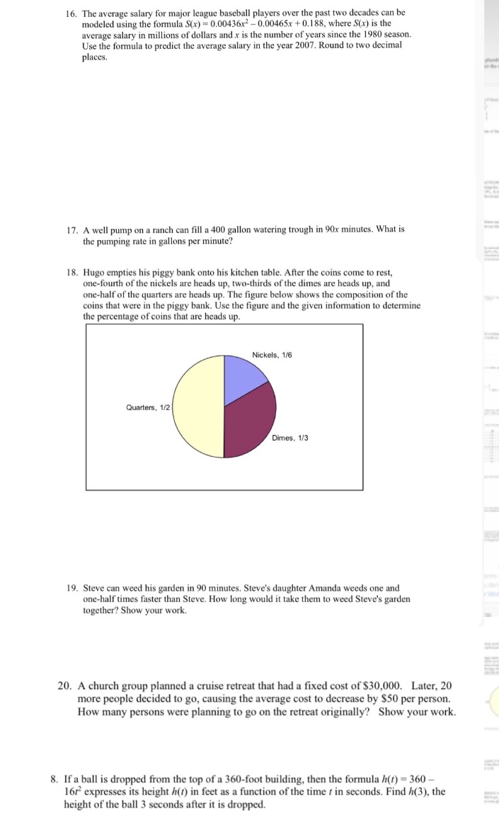 Pls don't write the answers by hand thank you 16.