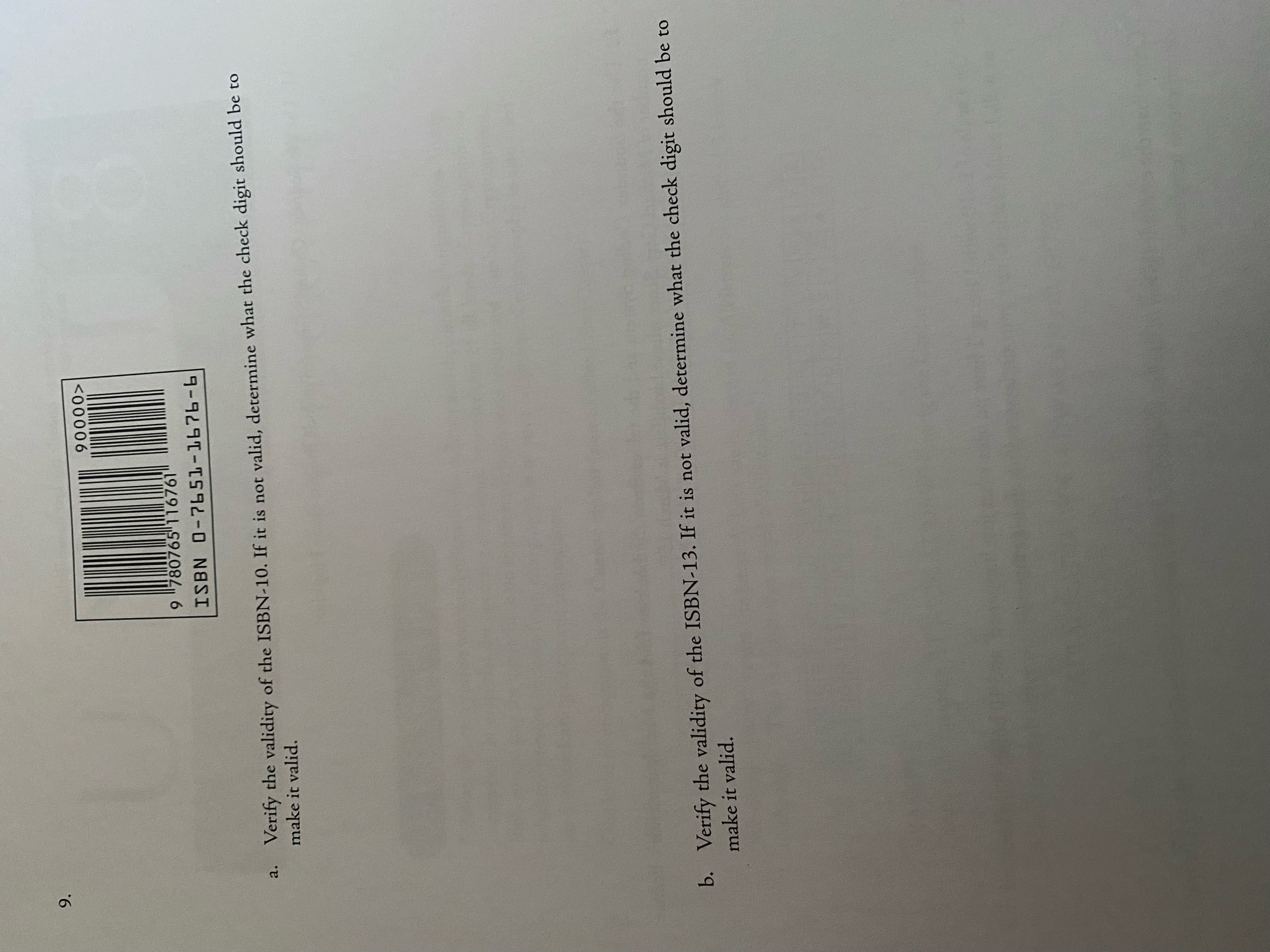 Name: Identification Numbers Worksheet 1. Verify