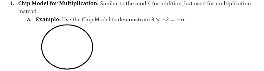 1. Chip Model for Multiplication: Similar to the