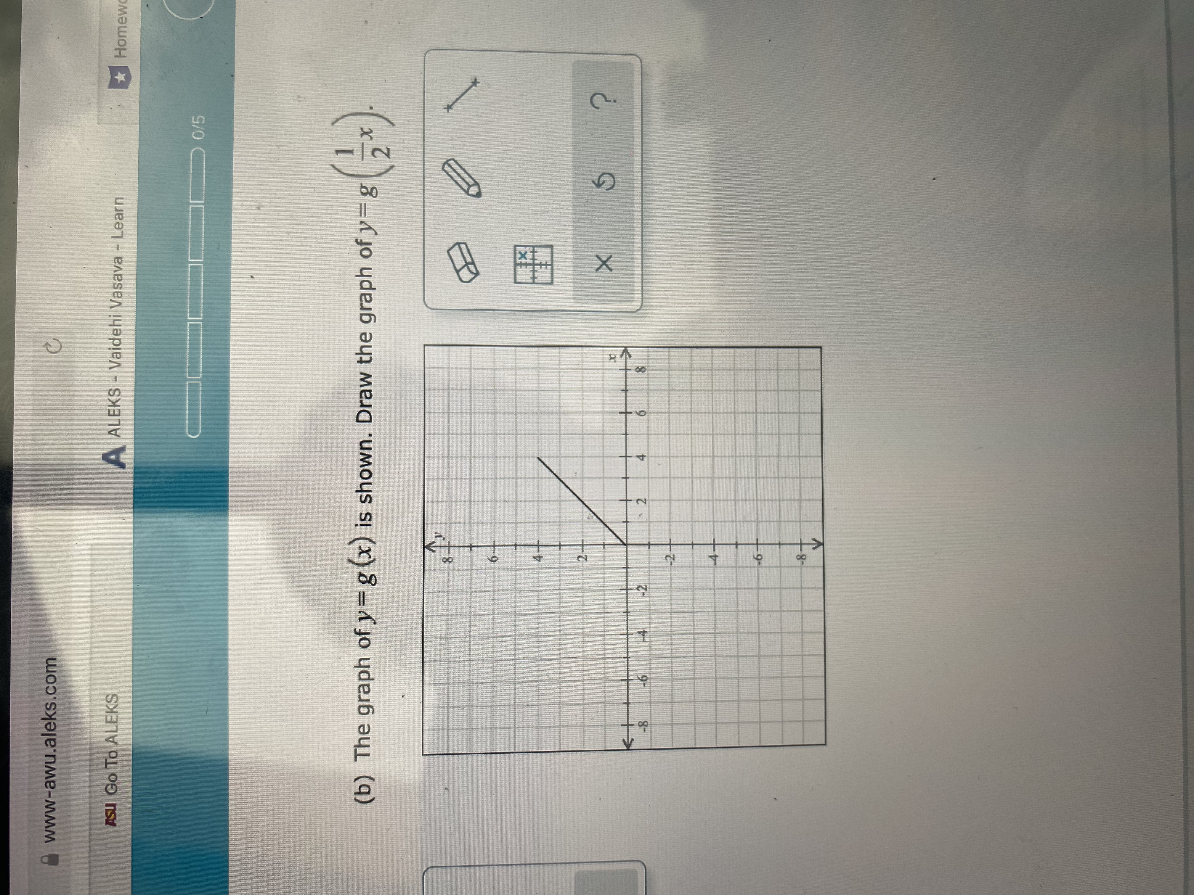 www-awu.aleks.com O ASU Go To ALEKS A ALEKS -