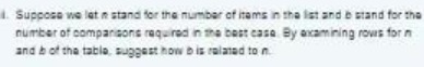 I. Suppose w or the number of froms in t a list