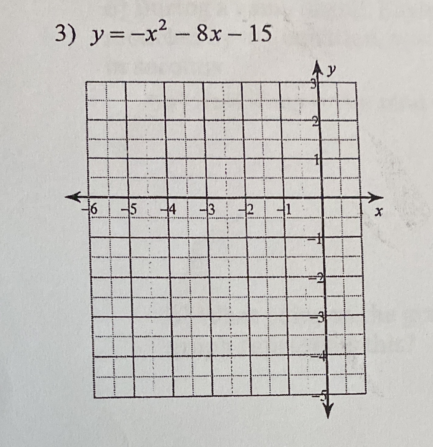 Sketch the graph of each equation \f