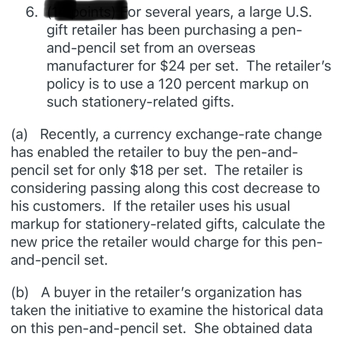 La; Recently, a currency exchange-rate change has