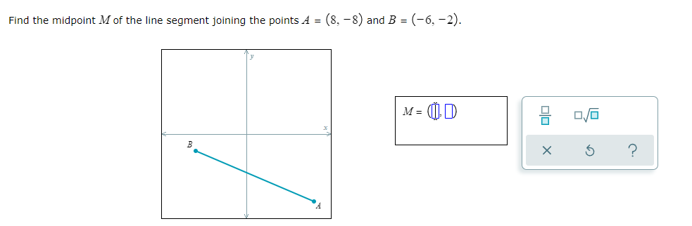 question 1 Calculate the distance between the