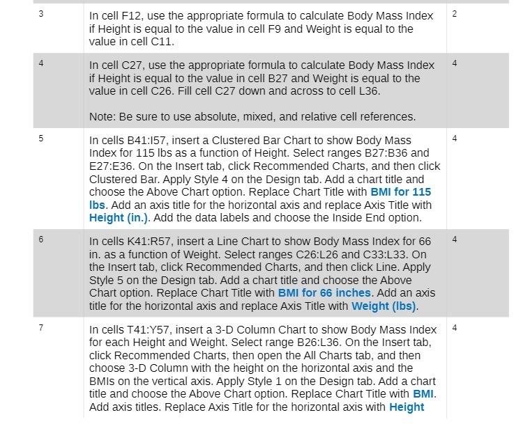 3 In cell F12, use the appropriate formula to