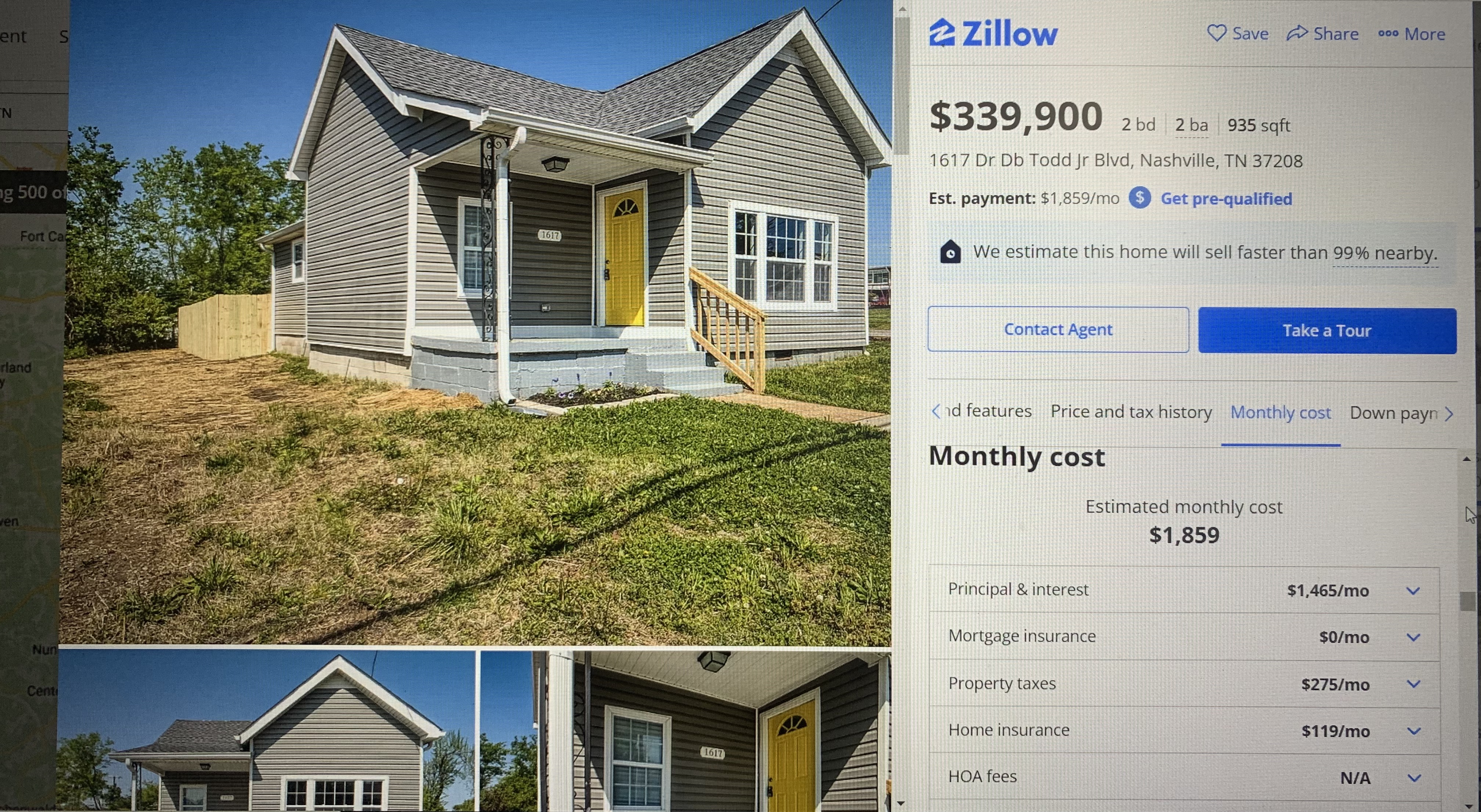 ent 2 Zillow Save ~ Share .0. More S $339,900 2