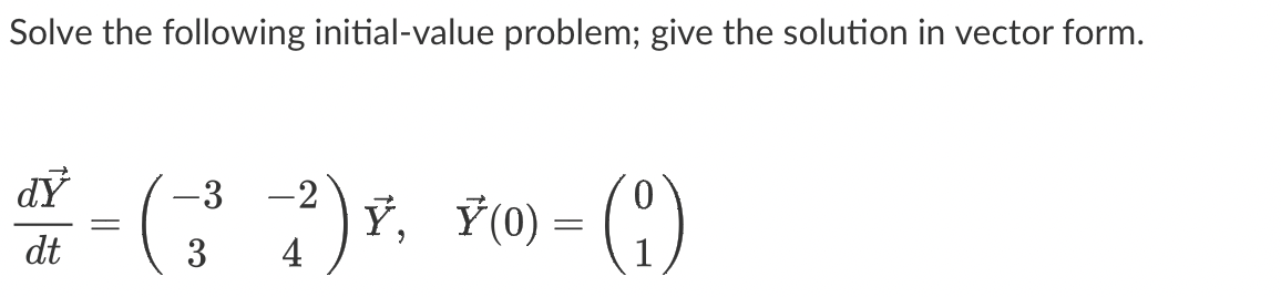please show work, thank you. Solve the following