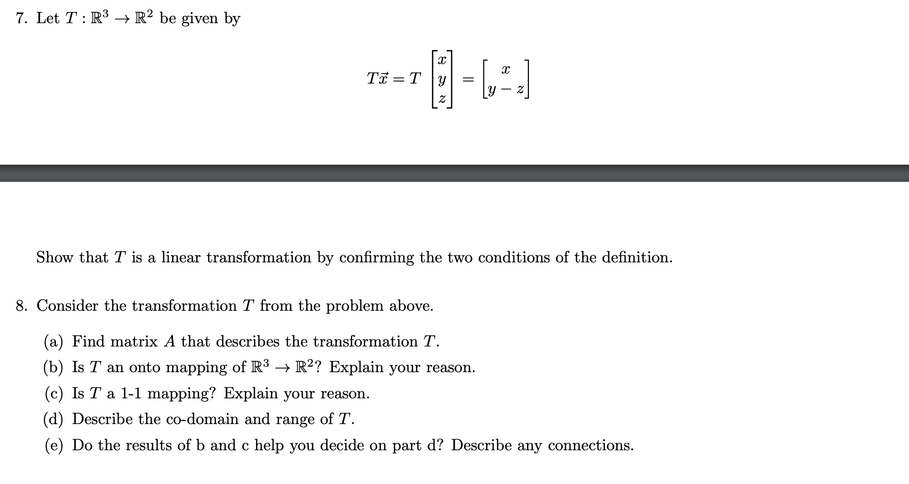 I need help with problem 8! but to solve problem