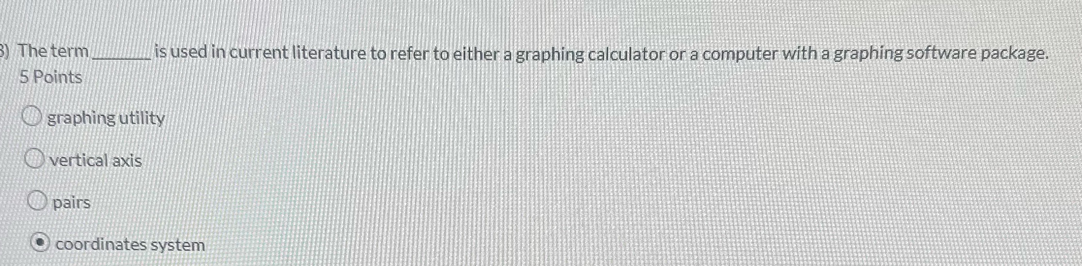 Please help The term is used in current