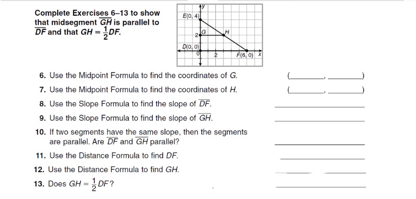 Complete Exercises 6-13 to show E(0, 4) that