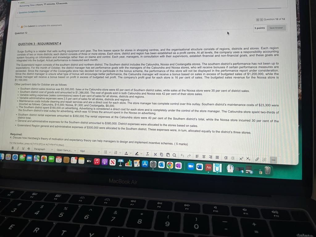 Remaining Time: 2 hours, 11 minutes, 13 seconds