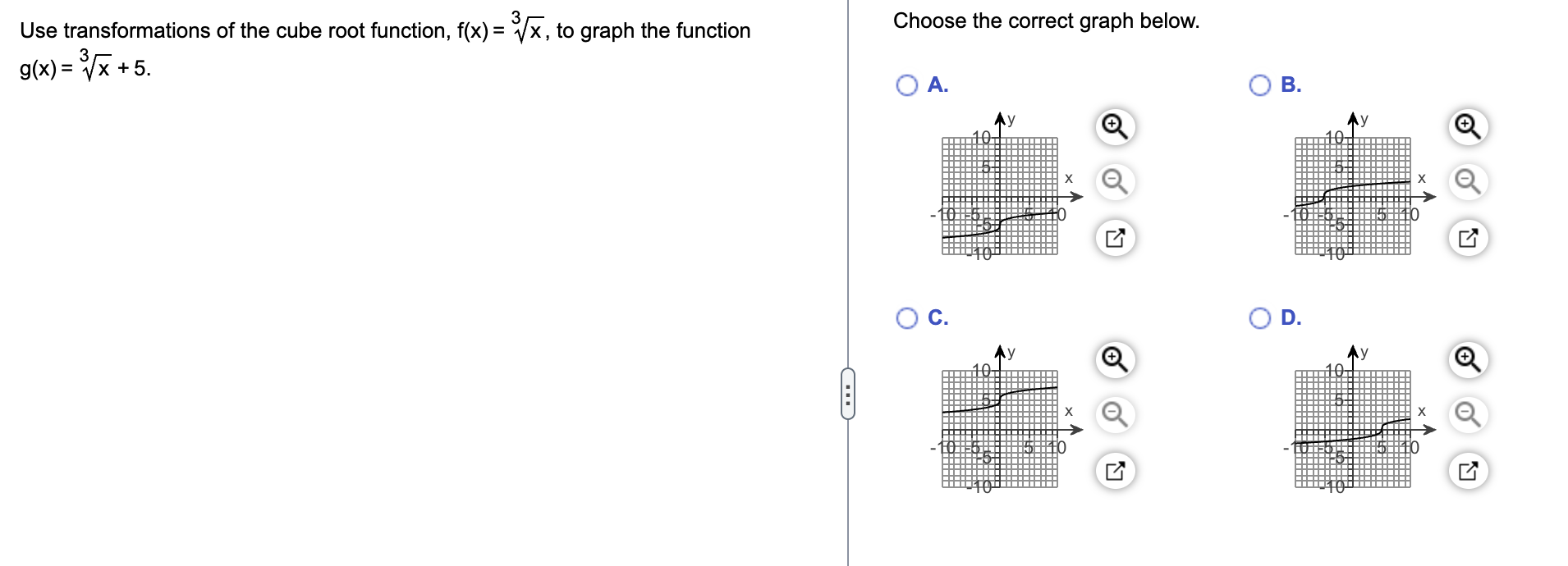 Use the graph of y = f(x) to graph the function