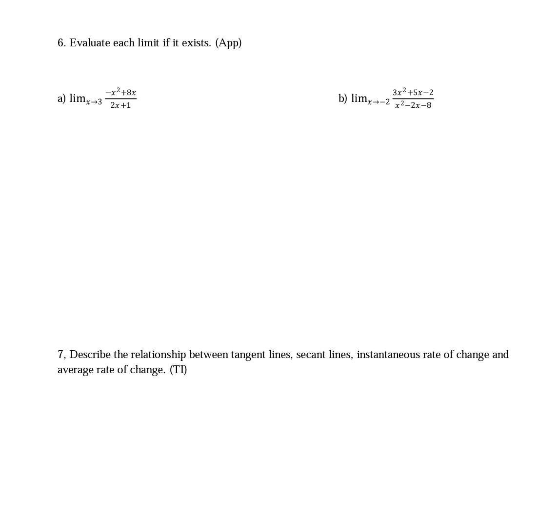 1. Consider the data below for a car tire with a