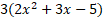 Describe how to factor the trinomial (show and