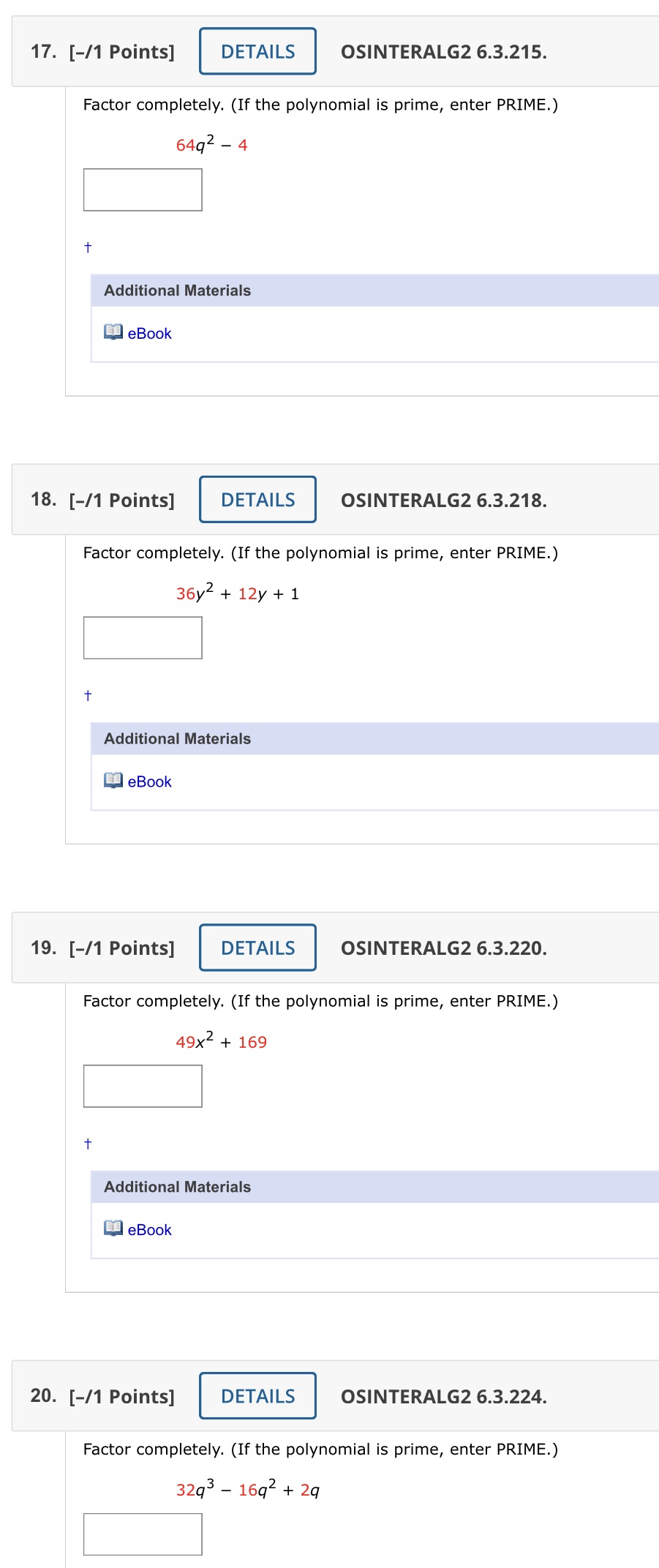 17. [-/1 Points] DETAILS OSINTERALG2 6.3.215.