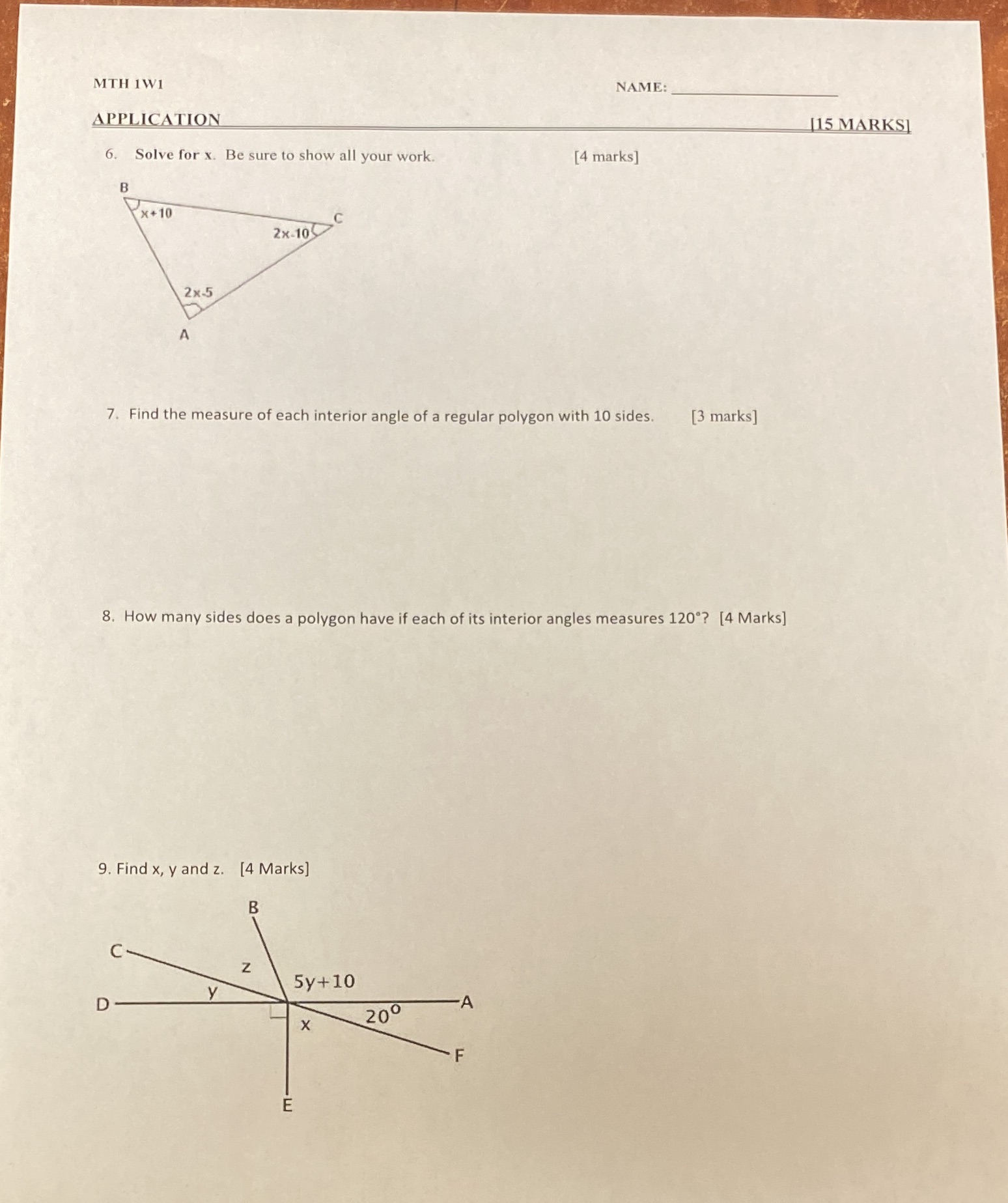 please show all work and explain throughly!! MTH
