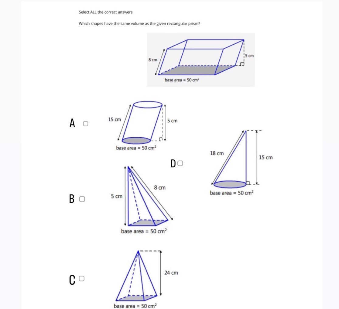 i need help with this question Select ALL the
