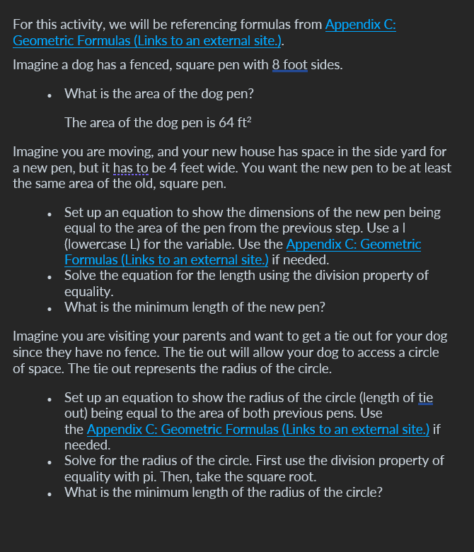 For this activity, we will be referencing