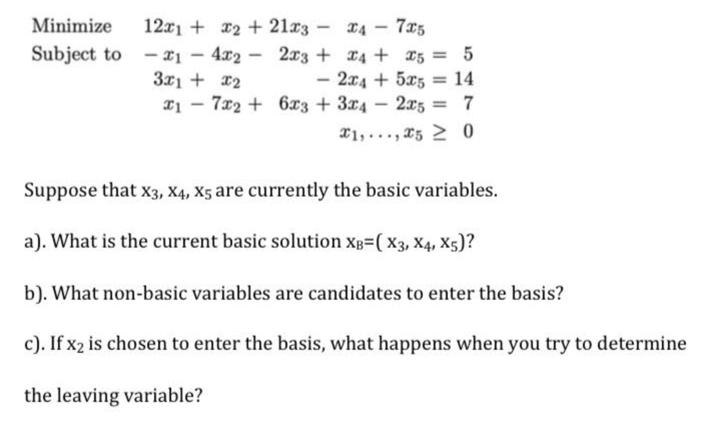 Minimize 1231 + $2 + 219:3 - $4 - 735 Subjectto