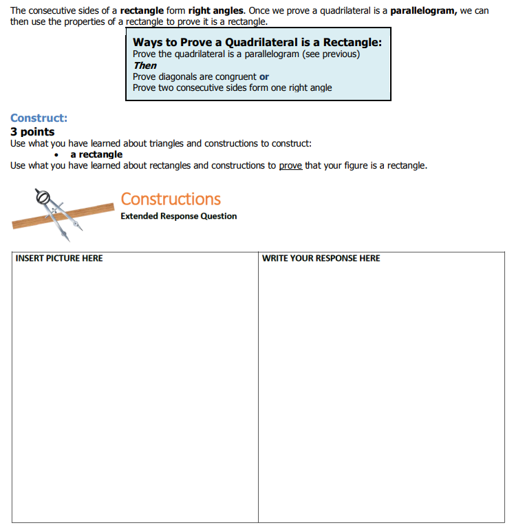 A parallelogram is a quadrilateral with two pairs