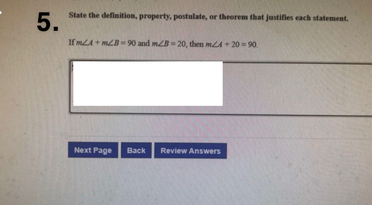 I need help with 1-8 please list the numbers and