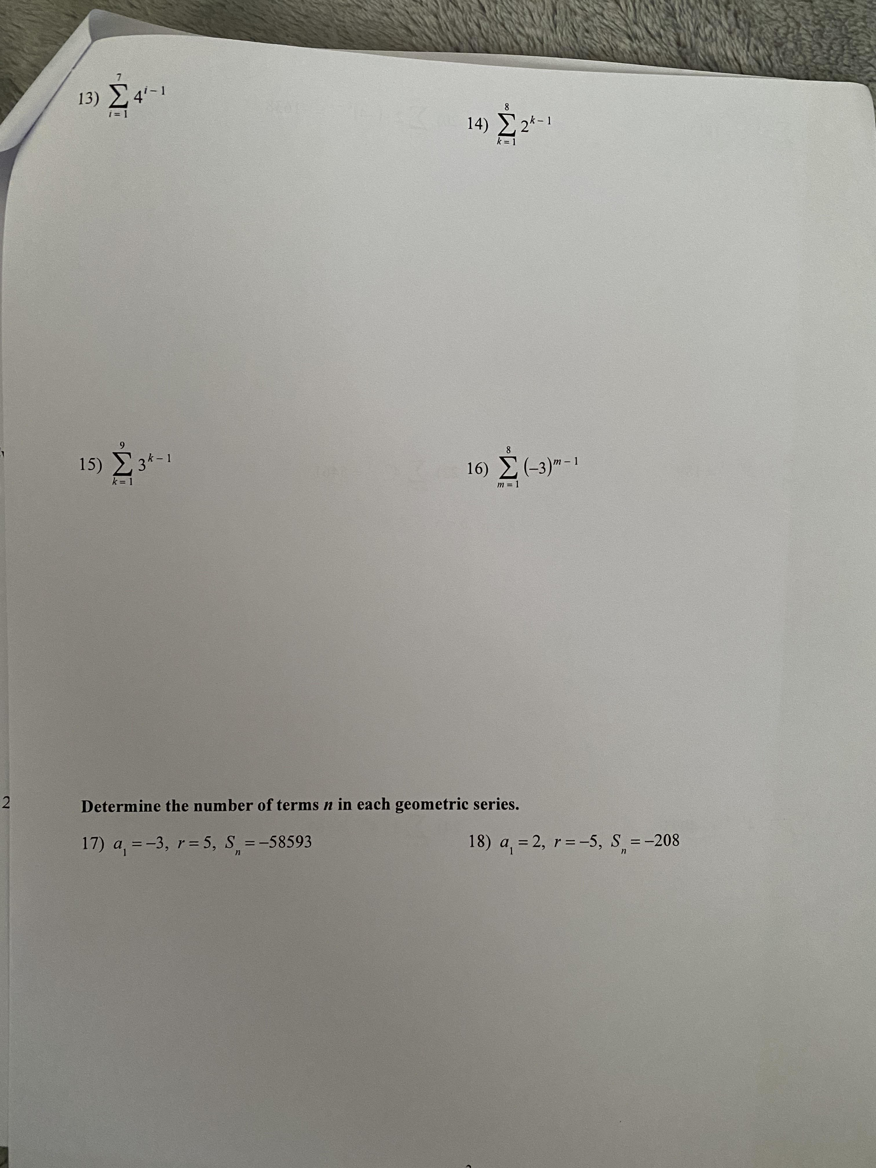\f\fAlgebra 2 Q4F7 Name ID: 1 Geometric