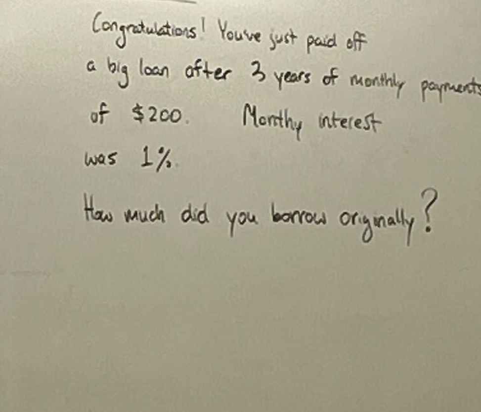 Congratulations! You've just paid off a big