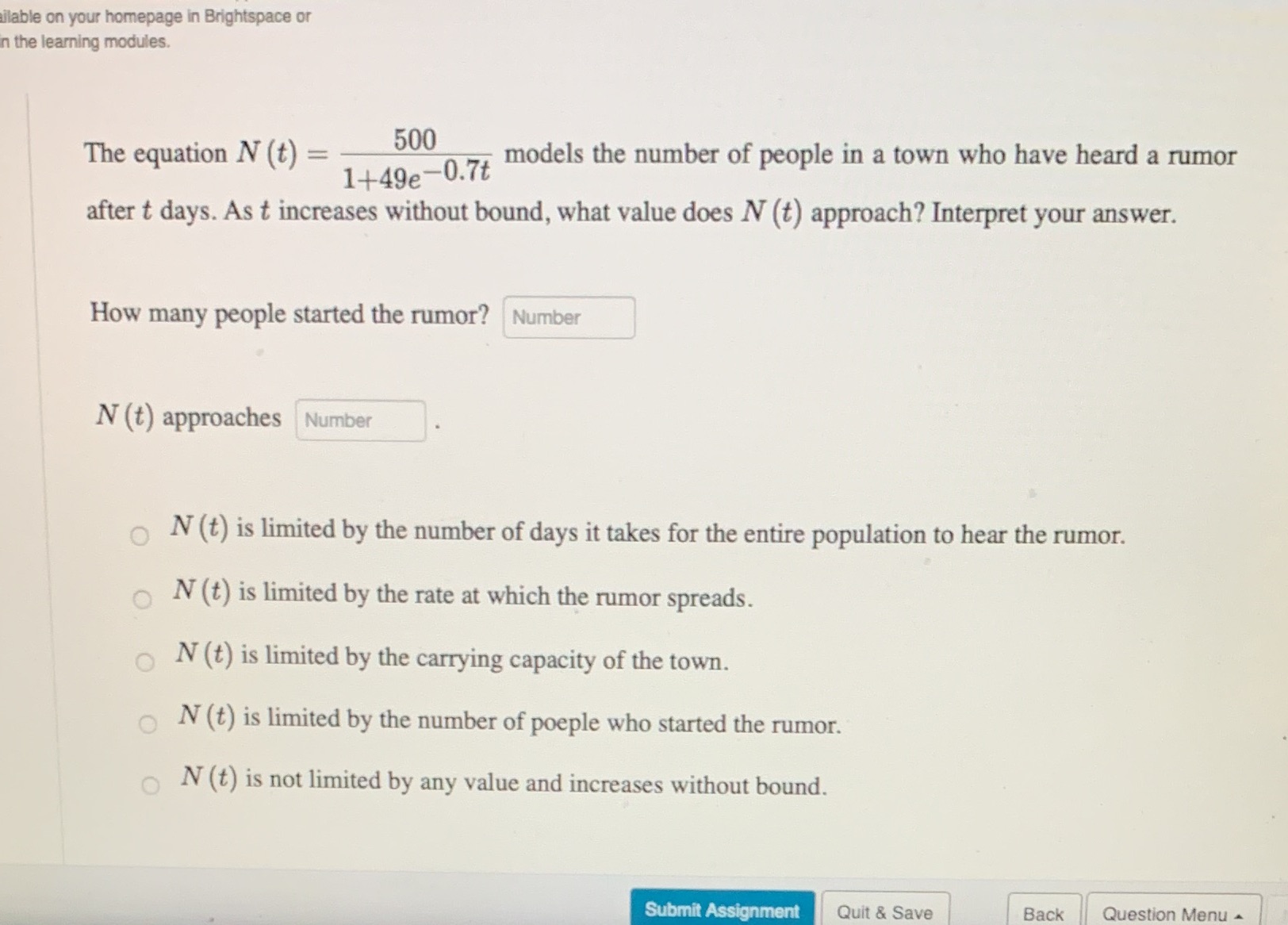 ilable on your homepage in Brightspace or in the