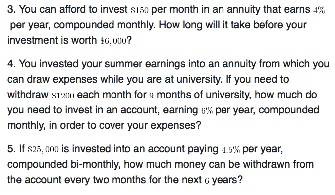 Need answers asap, its grade 11 math. 3. You can