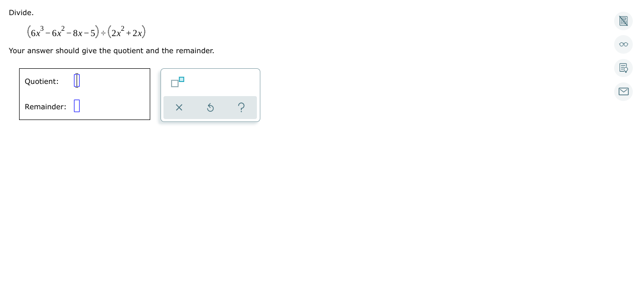Choose the end behavior of the graph of each