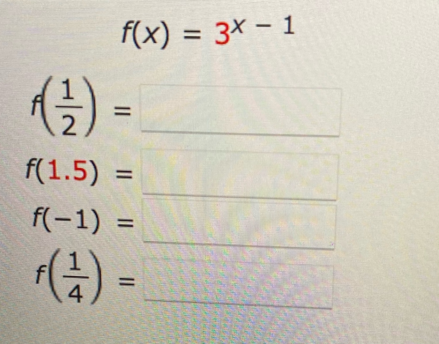 How do I evaluate the function and round to three