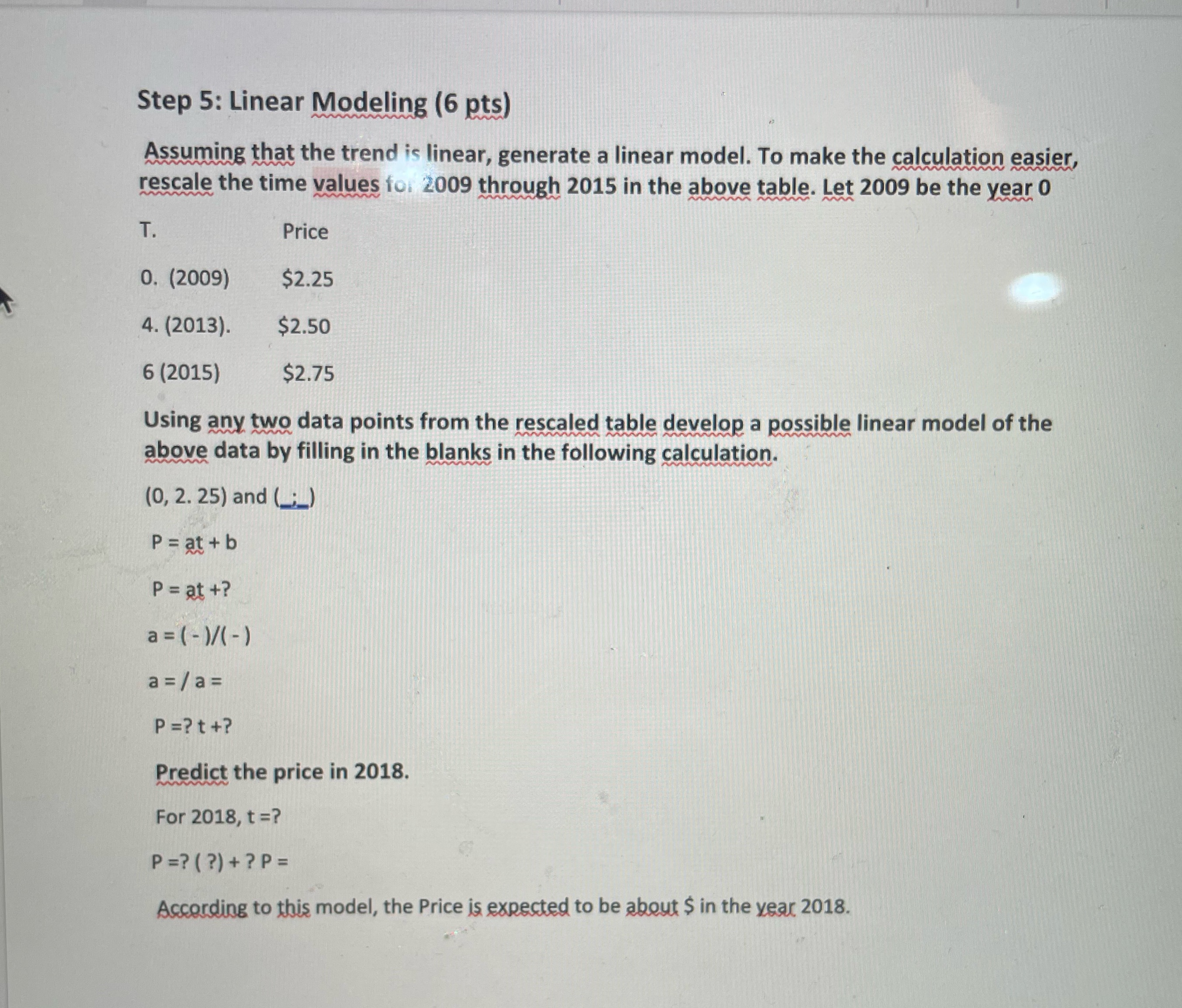 Can you solve Using any two data..... and Predict